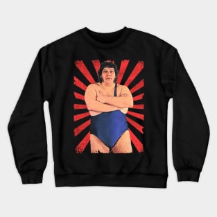 Andre The Gian wrestling vintage fan Art Crewneck Sweatshirt